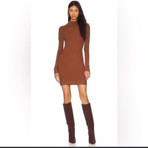 NWOT  lBrown Knit Dress M